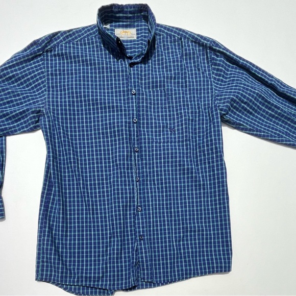 Vintage Camel Collection Men's plaid Shirt size medium - Picture 1 of 6
